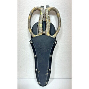Camillus 9" Wood and Bone Saw, Sheath, Serrated & Titanium Triple-Edge 3" Blade